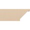Ekena Millwork 2in. W x 8in. H x 20in. L Burlington Woodgrain TimberThane Rafter Tail, Primed Tan RFTUR02X08X20BURRCPR - alternate 2